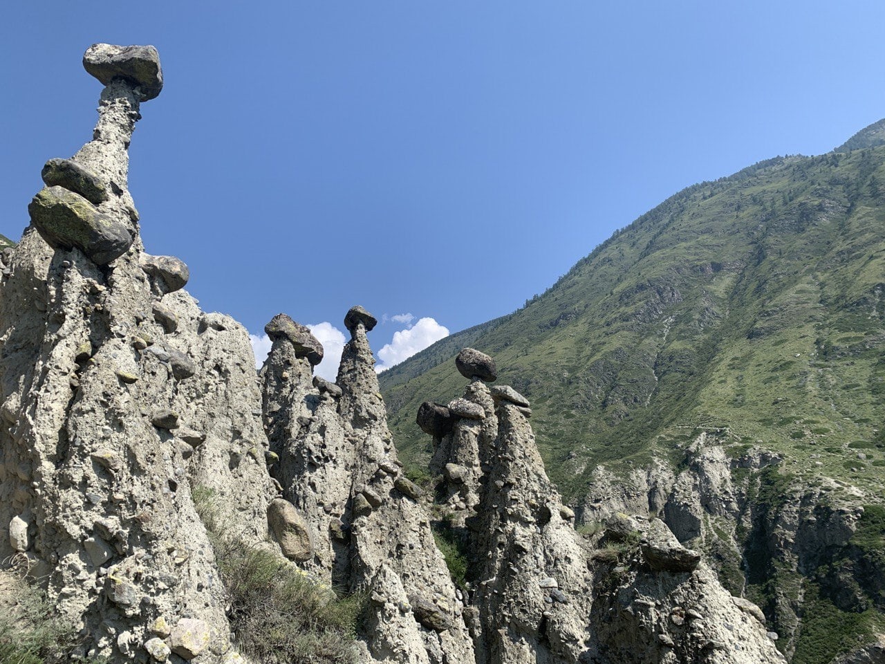 Каменные грибы,Улаганский район, Республика Алтай.